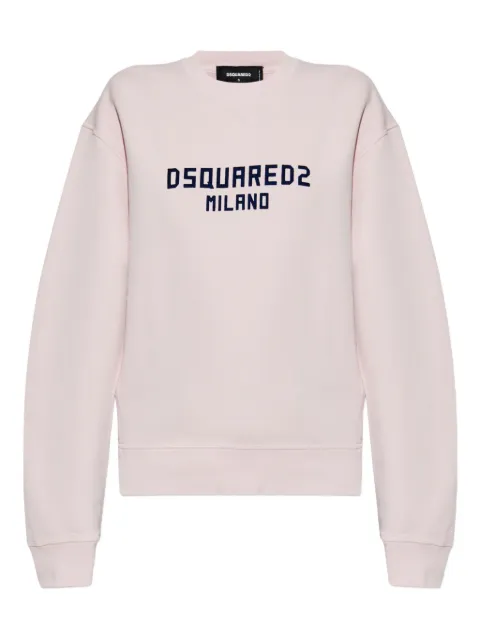 DSQUARED2 logo-print sweatshirt Pink S75GU0596D25015