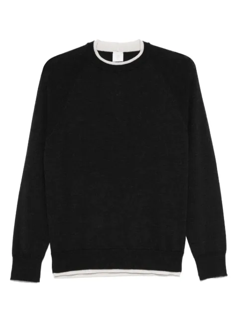 Eleventy contrasting-trim sweater Grey L76MAGL79MAG0L029