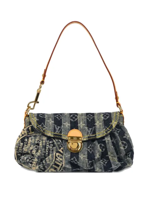 Louis Vuitton Pre-Owned 2006 mini Pleaty Raye shoulder bag Blue 194643