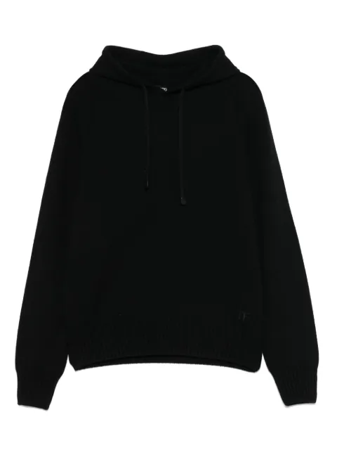 TOM FORD cashmere hoodie Black KOL003YMK069