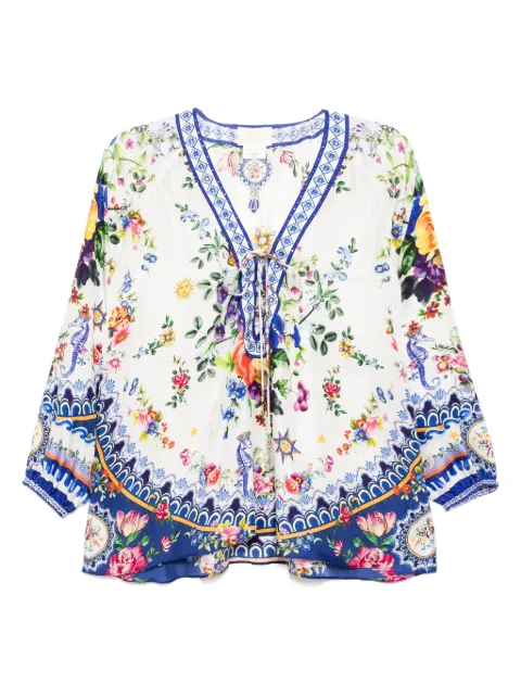 Camilla Tiles Darls blouse White 00034877