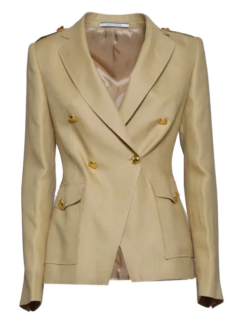 Tagliatore double-breasted blazer Brown JDARLENE340021U24E186MET310EA818