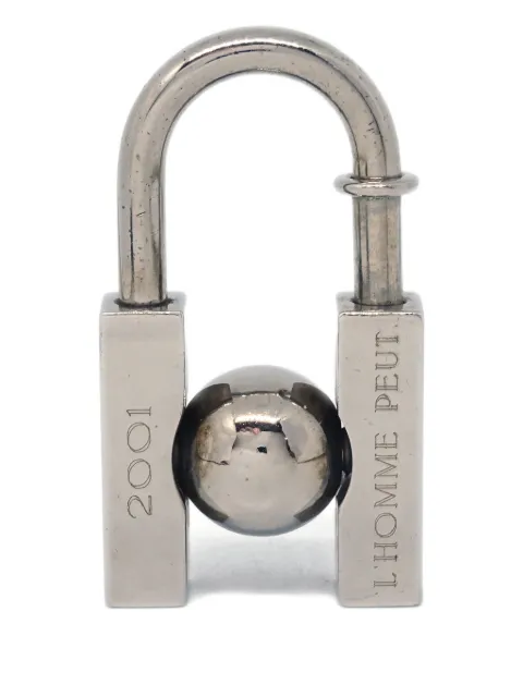 Hermès Pre-Owned 2001 Earth Cadena padlock Silver 175477