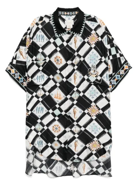 Camilla Folk Afloat tunic White 00034732