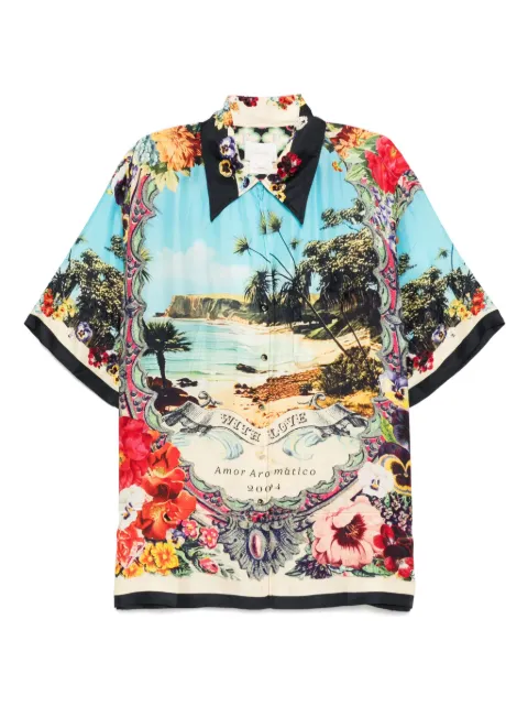 Camilla Bathing Bombshell shirt Blue 00035040