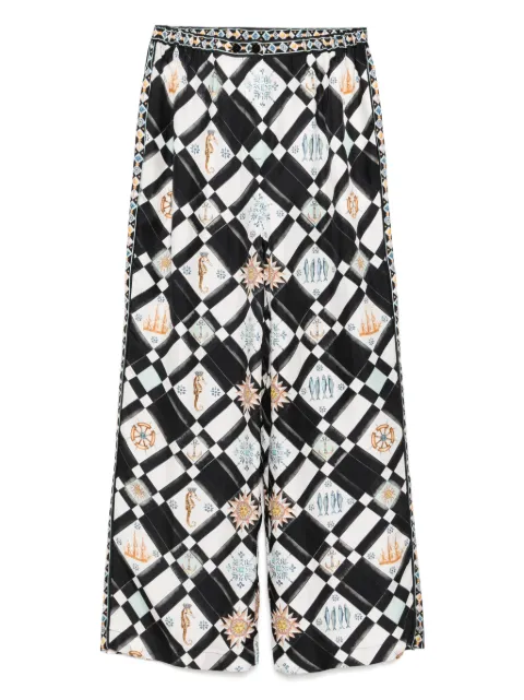 Camilla folk afloat trousers White 00034780