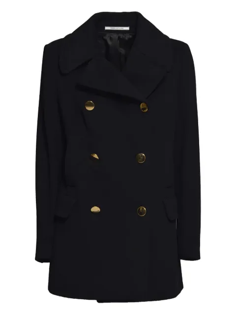 Tagliatore double-breasted coat Black BLANCHE350001UPER013MET156N50