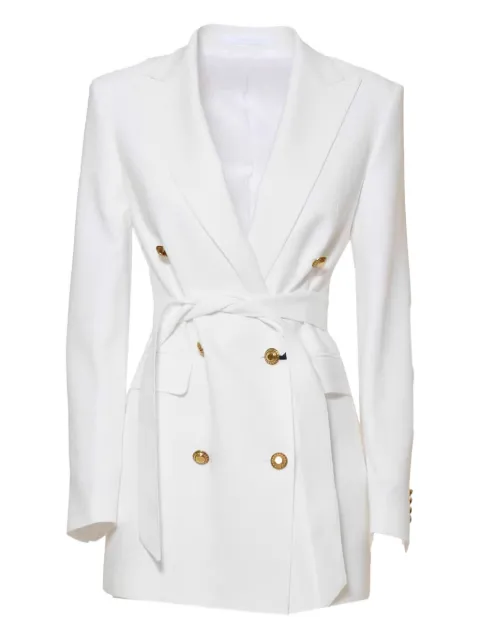 Tagliatore belted blazer White JCINDY00BC340159U23E069MET160