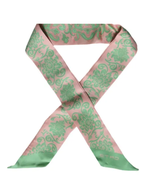 ETRO printed scarf Green WATA0016AK696X0875