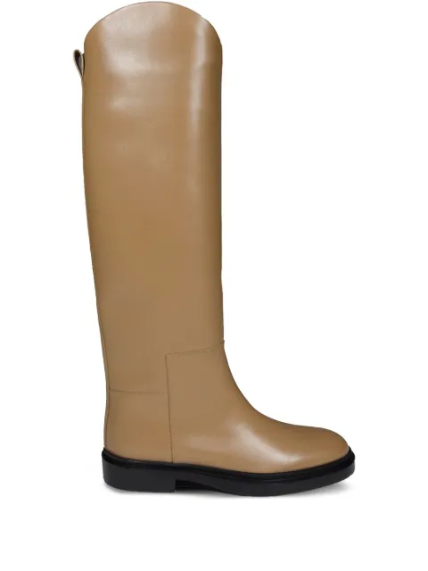 Jil Sander leather boots Brown J15WW0020PS361