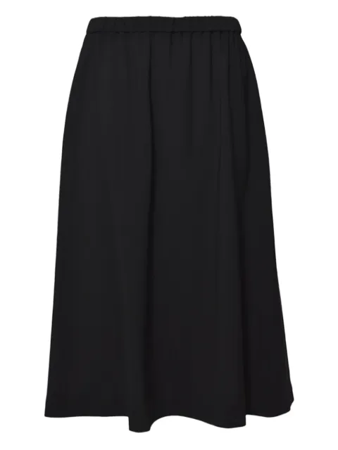 ASPESI elasticated-waist midi skirt Black 2256P00101241