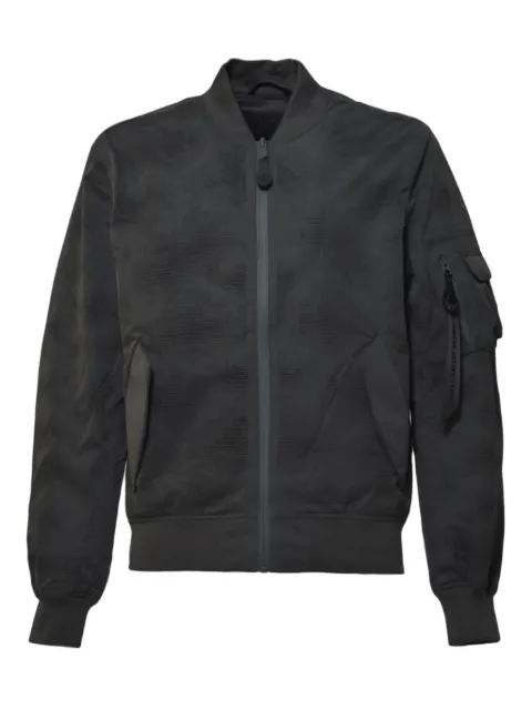 Alpha Industries camouflage-pattern zip-up bomber jacket Grey 756120