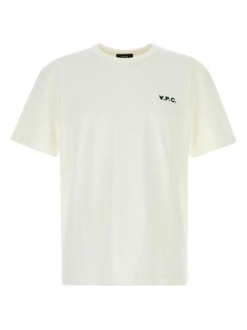 A.P.C. logo-detail T-shirt White COHBQH26391
