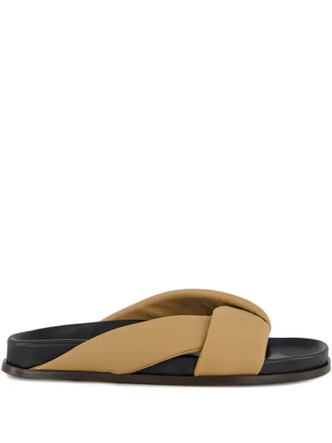 Emme Parsons Folded sandals Neutrals 00051