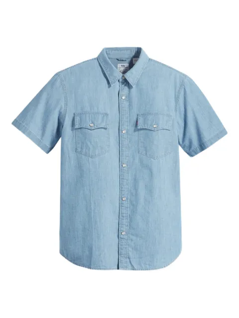 Levi's button short-sleeve shirt Blue A57220008