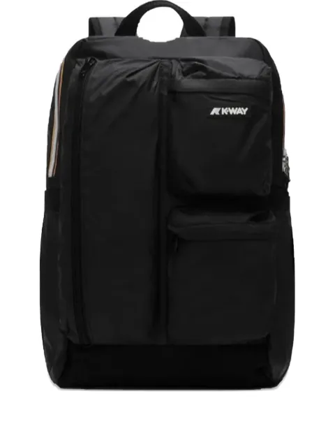 K-Way logo-print backpack Black K2118SW