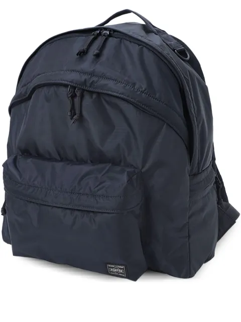 Porter-Yoshida & Co. logo-patch backpack Blue 3821980050