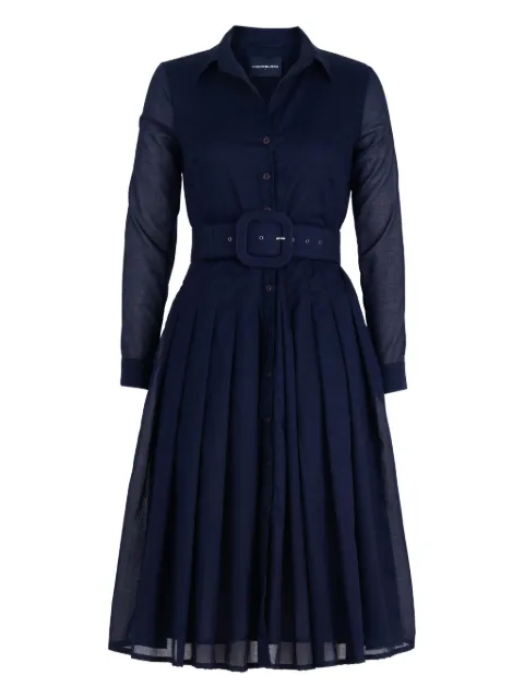 Samantha Sung Audrey midi dress Blue SOLIDMUSOLA