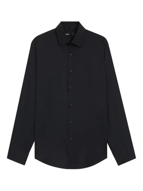 BOSS long-sleeve tailored shirt Black 50503356