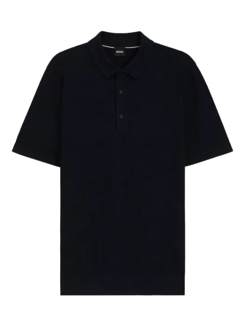 BOSS short-sleeve polo shirt Black 50543148