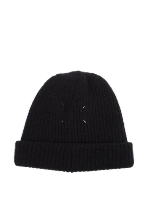Maison Margiela cashmere beanie Blue S50TB0014M13145