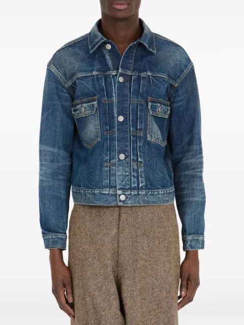Maison Margiela cotton denim jacket Blue S67AM0092M30037