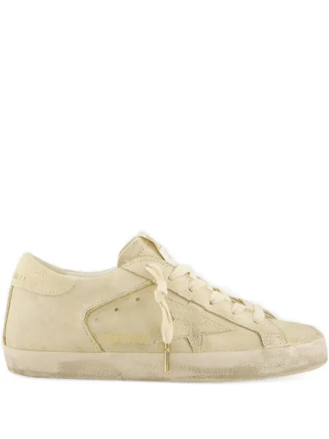 Golden Goose glitter-piping suede sneakers Neutrals GWF00103F007560