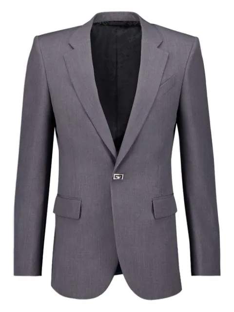 Givenchy single-breasted blazer Grey BM30HF13MP