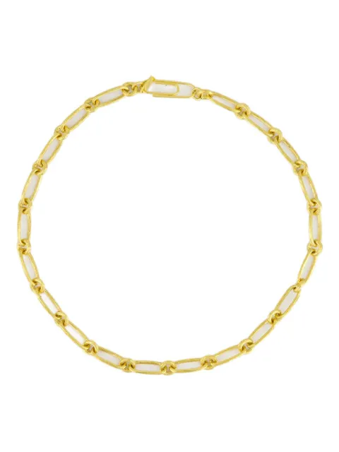 Aurelie Bidermann polished-finish necklace Gold EXCF24CH01MG