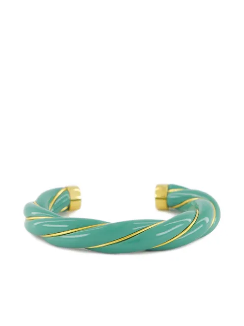 Aurelie Bidermann Diana bracelet Green FW23BR13MG