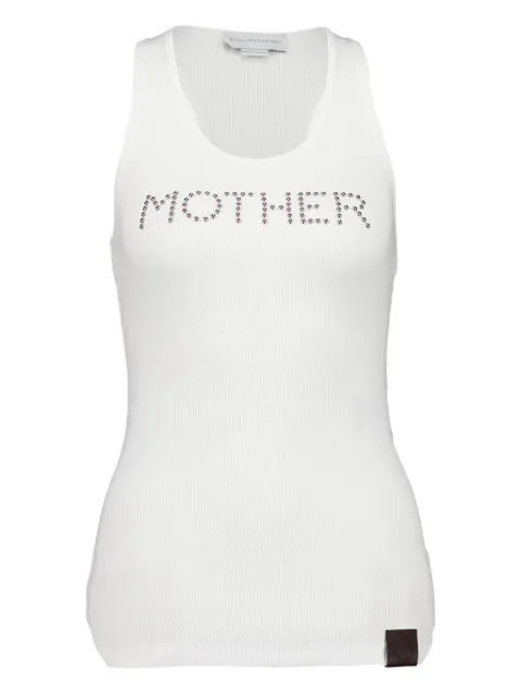 Stella McCartney stud-embellished top White 6J03413SQA02