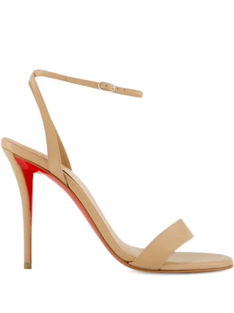 Christian Louboutin 100mm Miss Z sandals Neutrals 3250192N295