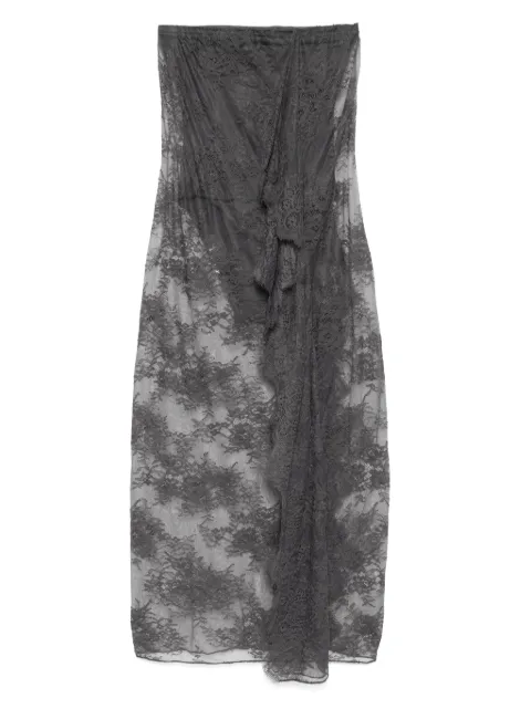 Christopher Esber floating lace dress Grey 25013845SHADOWGREY