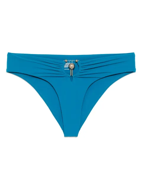 Christopher Esber ruched orbit high brief Blue 25027207LAKE