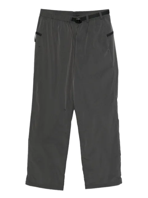 Goldwin belted ripstop track pants Grey GL75370