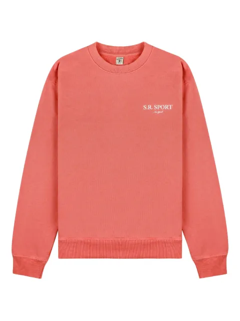 Sporty & Rich cotton sweatshirt Pink ST071612201P139