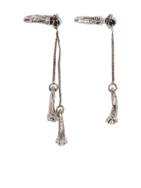 LEMAIRE clove pendant earrings Silver JW0130LO036