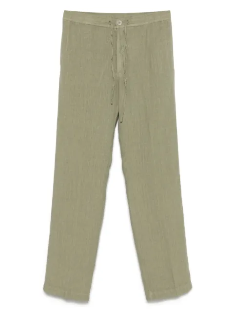 120% Lino linen trousers Green 32ALIM29PT0000253