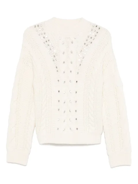 Moncler wool-blend sweater Neutrals J20939F00023M4910
