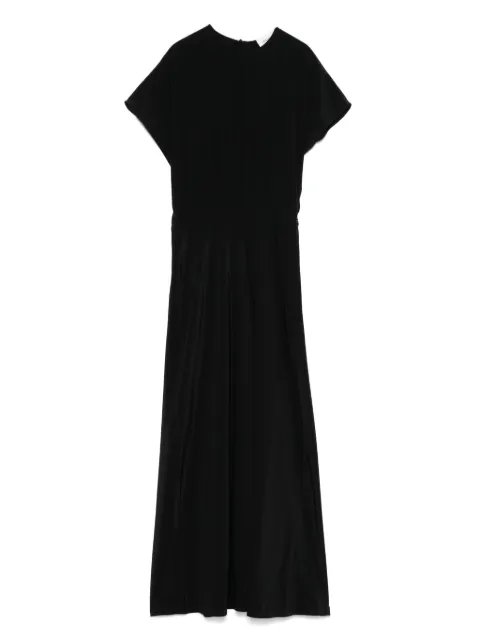 Matteau silk dress Black BMTDRPLBLAS