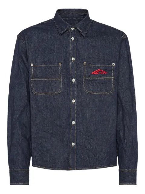 DSQUARED2 Icon denim shirt Blue S79DL0058D30011