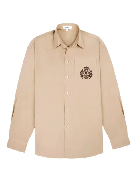 Sporty & Rich H&W Crest shirt Neutrals SI006612241BE22