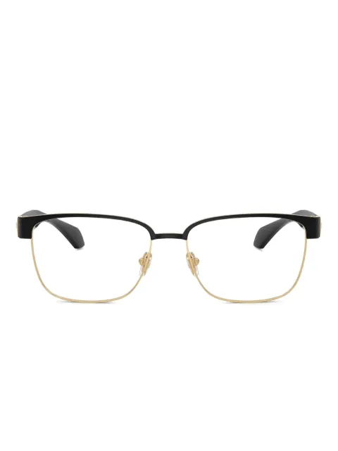 Versace Eyewear rectangle-frame glasses Black VE13061436