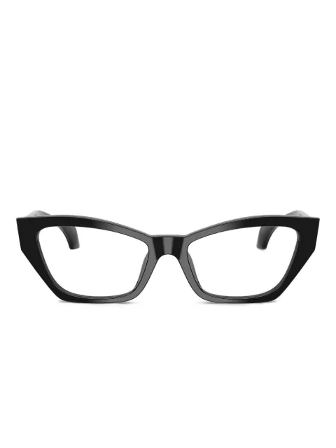 Versace Eyewear VE3373U cat-eye glasses Black VE3373UGB1