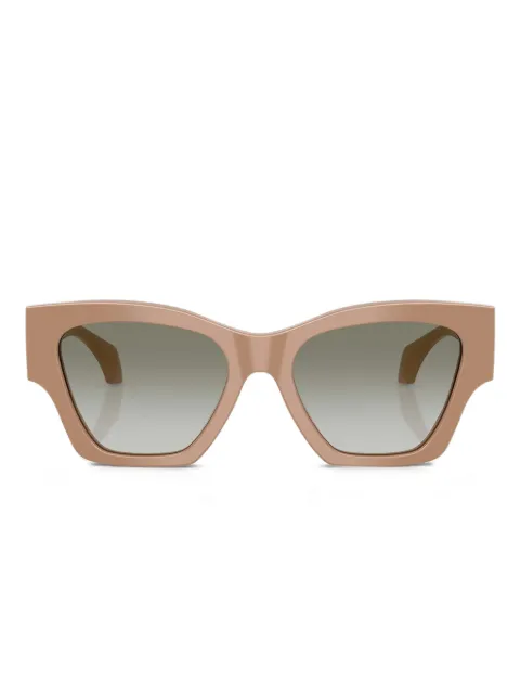 Versace Eyewear geometric-frame sunglasses Brown VE4492U