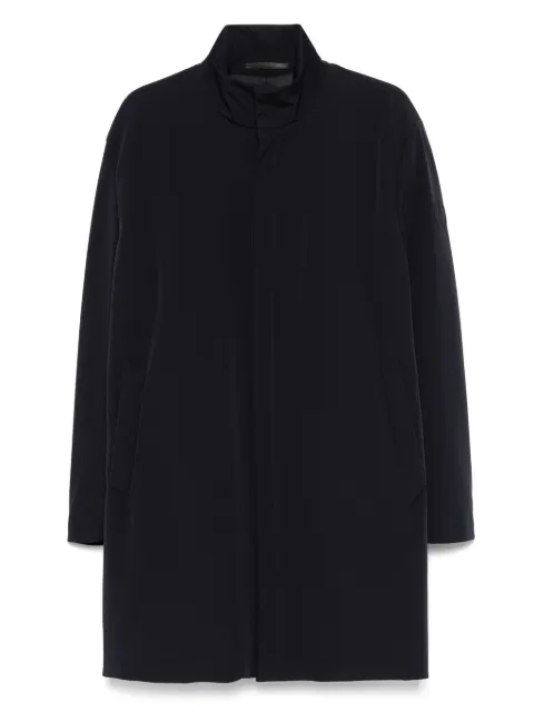 Giorgio Armani single-breasted coat Blue 3WGOC0A3T042W