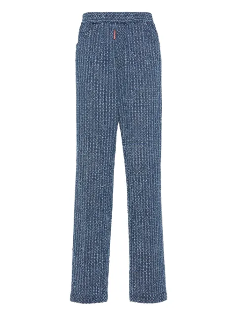 DSQUARED2 tweed trousers Blue S74KB1043D30016