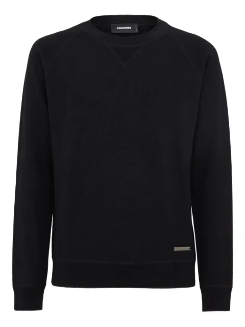 DSQUARED2 fine-knit jumper Black S74HA1564D13133