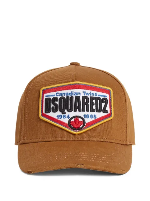 DSQUARED2 cotton baseball cap Brown BCM076305C00001