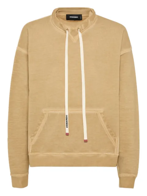 DSQUARED2 drawstring sweatshirt Neutrals S74GU0874S25030